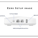The setup process of the Eero Mesh Router