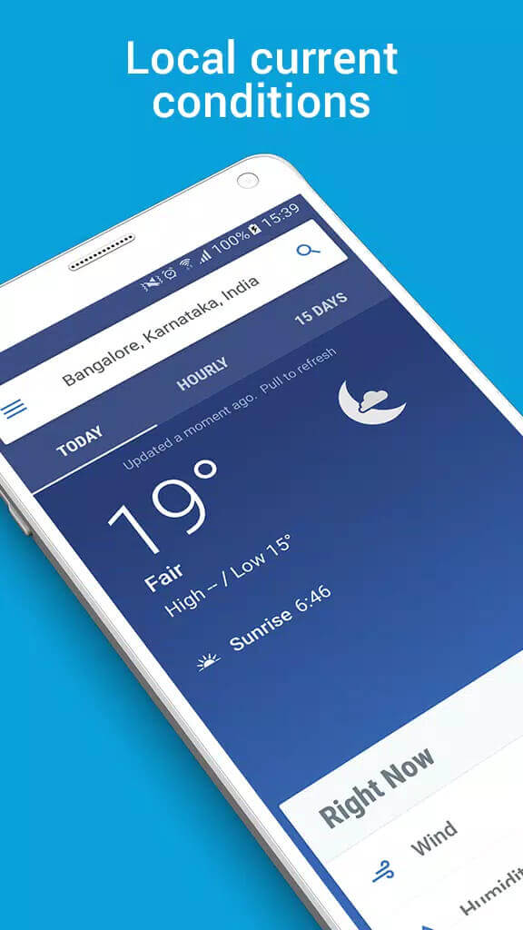 The Weather Channel app and its features