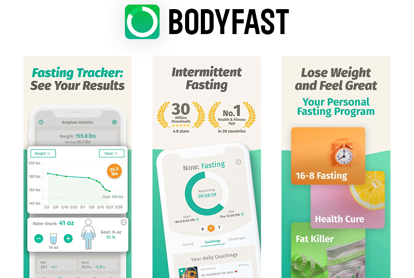 Bodyfast Intermittent Fasting Apps 