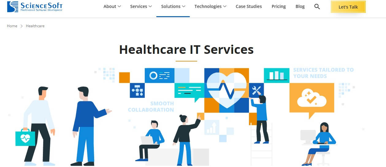 ScienceSoft- Healthcare IT services